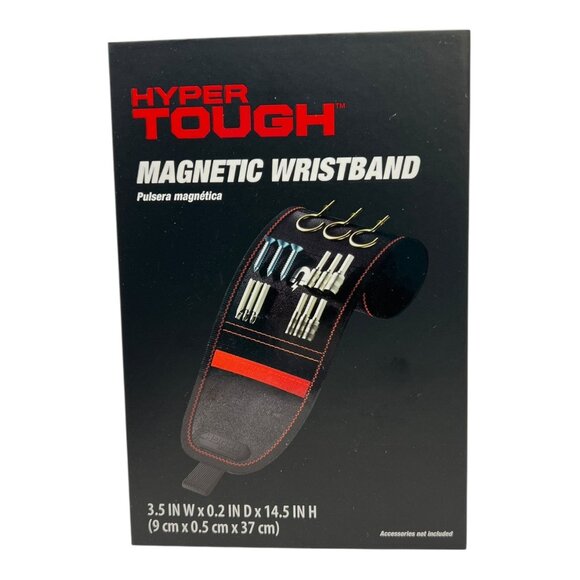 Hyper Tough Magnetic Wristband With Tool Pocket & Breathable Mesh NEW Sealed Pac - Picture 1 of 5